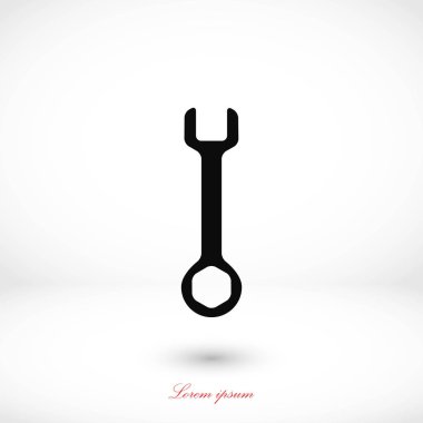 İngiliz anahtarı anahtar işareti simgesi