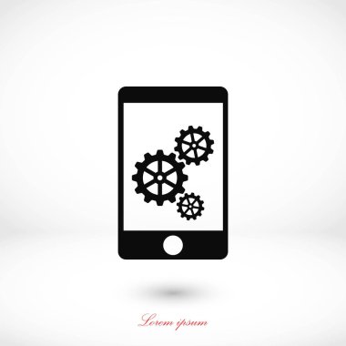 Ayarları ile telefon simgesi