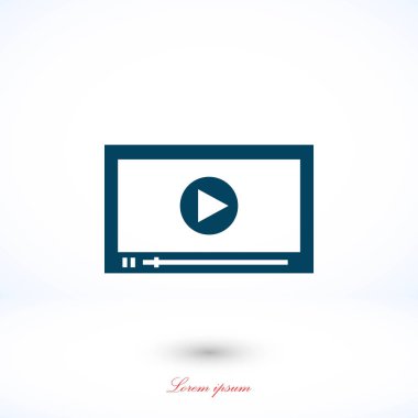 video simge vektör