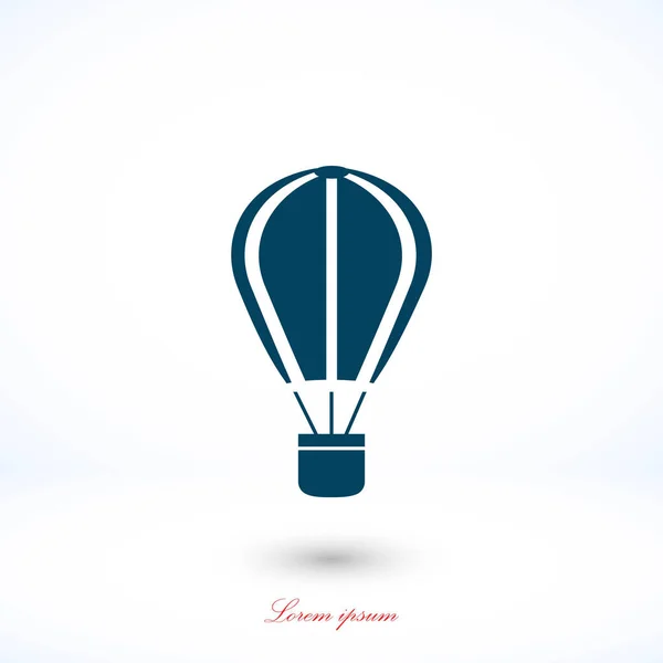 Vetor ícone de paraquedas — Vetor de Stock