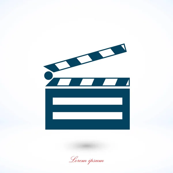 Set icons cinematografía cinema icon — Vector de stock