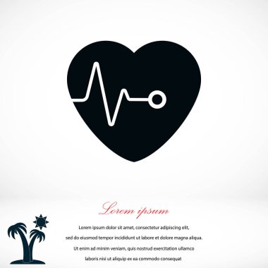 Kalpler vektör simgesi