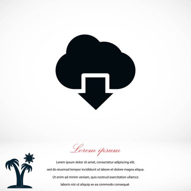 Bulut işareti simgesi