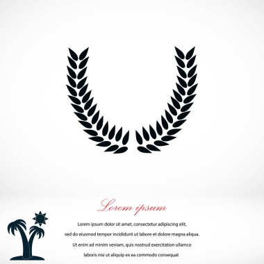 buğday vektör simgesi