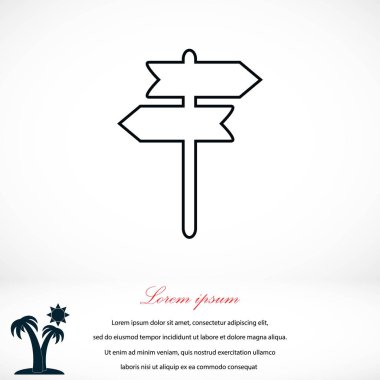 İmza posta vektör simgesi