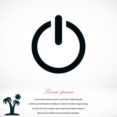 Tv simgesinin düz simgesi