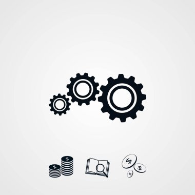 dişli simge vektör