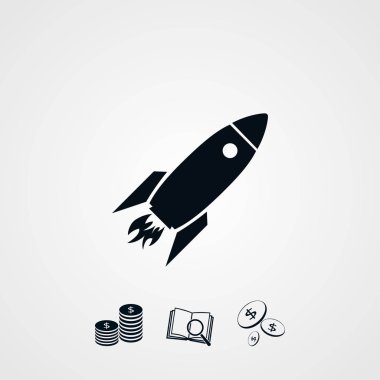 Roket simgesi, vectoe