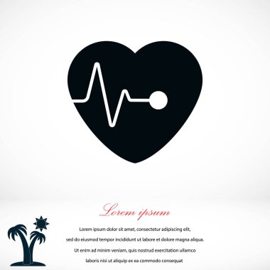 Kalpler vektör simgesi