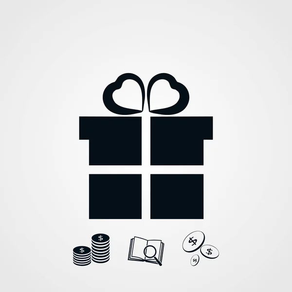 Regalo icono vector — Archivo Imágenes Vectoriales