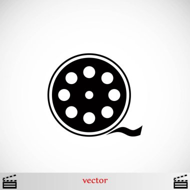 Videocamera tek simgesi