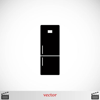 Buzdolabı simge vektör