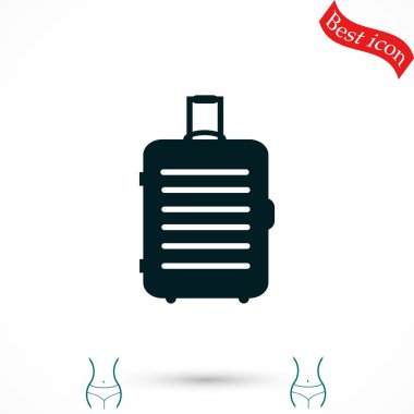 seyahat çantası simgesi