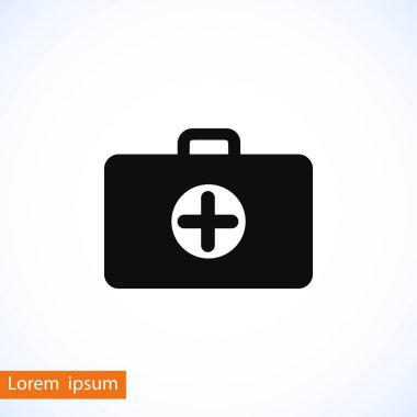 Hemşirelik çanta simgesi