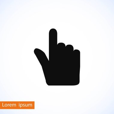 El imleç vecior simgesi