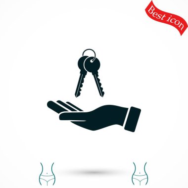 El ile tuşları simgesi