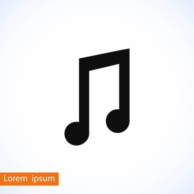 müzik vektör simgesi