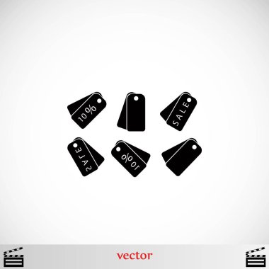 alışveriş simgeler vektör