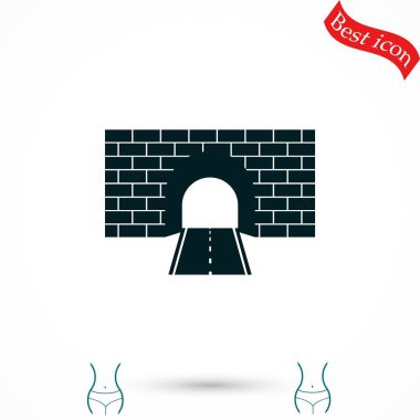 Tünel simge vektör