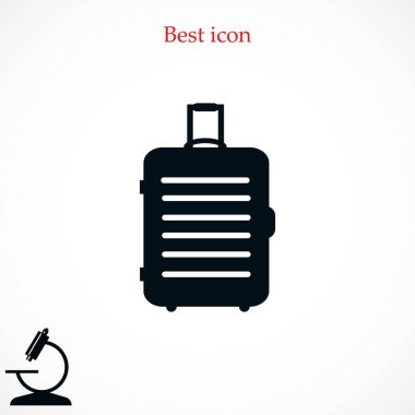 seyahat çantası simgesi