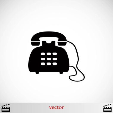 Telefon simge vektör
