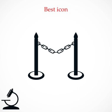 barikat simge vektör