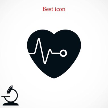 Kalpler vektör simgesi