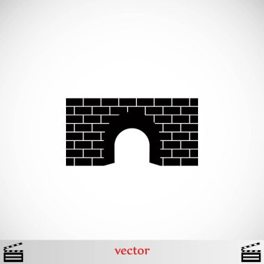 Köprü simge vektör