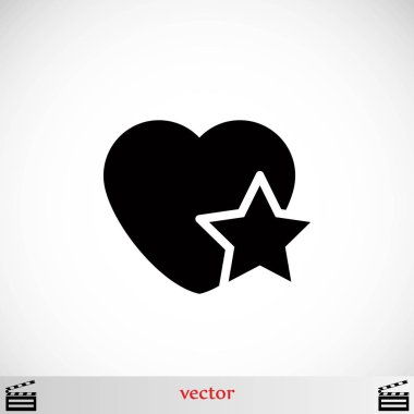 kalp yıldız simgesi