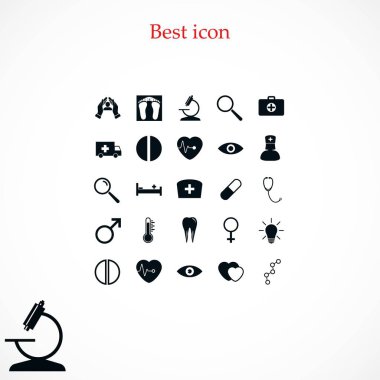 tıbbi simge vektör