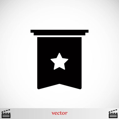 Yıldız simgesi vektör