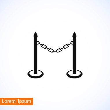 barikat simge vektör