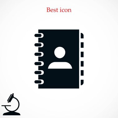 defter vektör simgesi