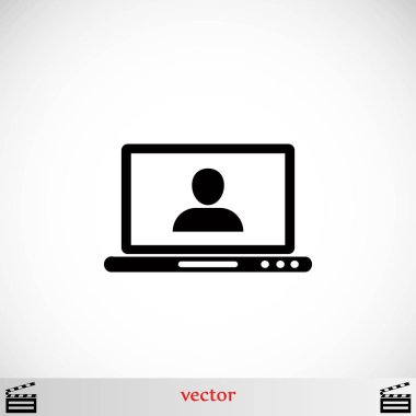 dizüstü bilgisayar, kullanıcı simgesi