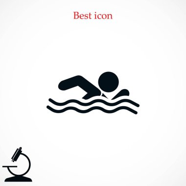 simge vektör yüzmek