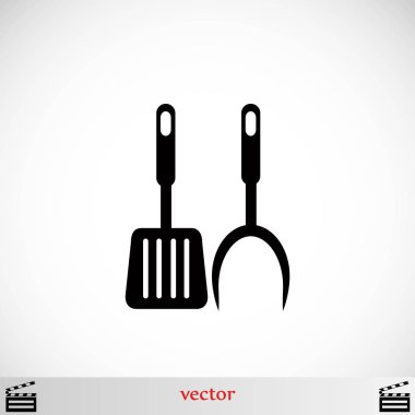 Barbekü simge vektör