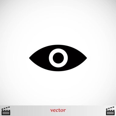göz simgesi vektör