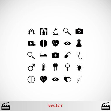 tıbbi simge vektör