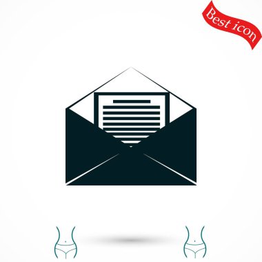 posta işareti simgesi,