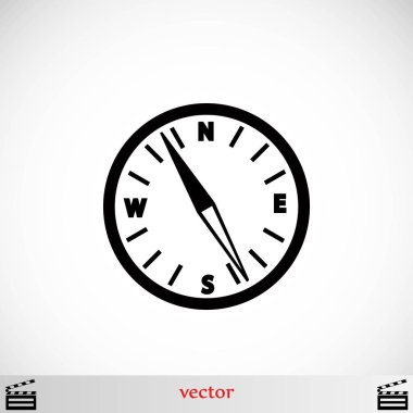  Pusula vektör simgesi