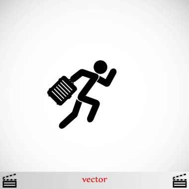 İnsanlar çanta simgesi