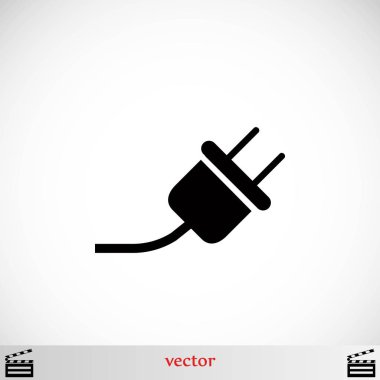 elektrik prizinden simgesi