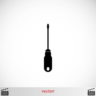 Tornavida vektör simgesi