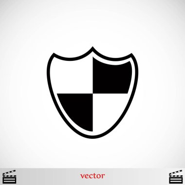 kalkan işareti simgesi