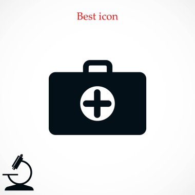 Hemşirelik çanta simgesi