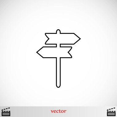 İmza posta vektör simgesi