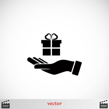 El ve hediyeler simgesi