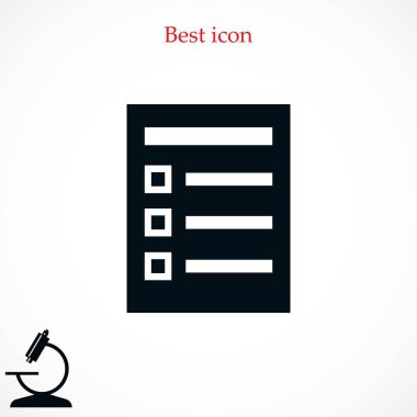 Kağıt simge vektör