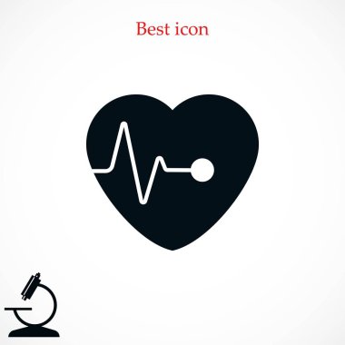 Kalpler vektör simgesi