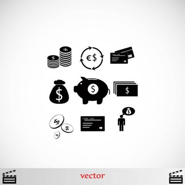 Finans ve para simgesi